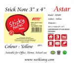 Astar 3 x 4" Ye